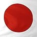 Online Stores Japan Printed Polyester Flag, 3 by 5-Feet,Red, White