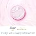 Dove Milk Swirls Vanilla Raspberry Creamsicle Bath Bombs 2.8 oz (Twin Pack)