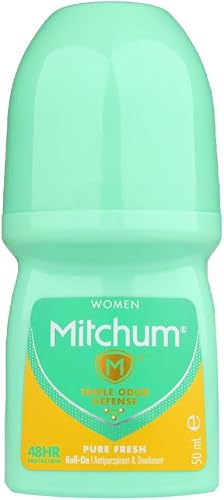 Mitchum Women's Pure Fresh Advanced Invisible Roll-On 50 ml
