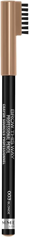 Rimmel Brow This Way Professional Wenkbrauwpotlood - 003 Blonde