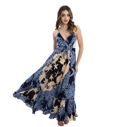 Robe longue été femme en coton pour vos vacances et journées ensoleillées