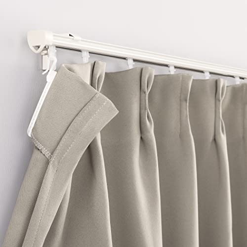 Sun Zero ソーホー(Soho) 遮光カーテン ベージュ 防音 防寒 断熱 おしゃれ 無地 100×178cm 2枚組 寝室リビング用 【日本正規輸入品】 SOHO-JP [3]