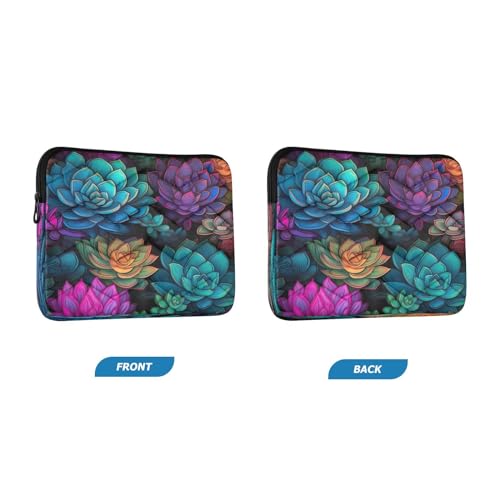 Funda para portátil de 13-14 pulgadas impermeable con diseño colorido miniatura 2