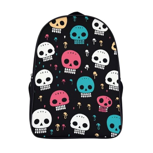 Sac accessoire de mode enfant imprimé 3D animé avec motif skull tendance