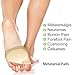 Metatarsal Sleeve Pads, Half Toe Bunion Sleeve with Sole Forefoot Gel Pads Cushion for Diabetic Feet Metatarsalgia Mortons Neuroma Prevent Calluses Blisters, 2 Pieces