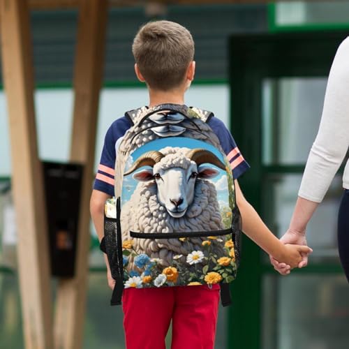 Sac à dos grande capacité moutons mignons pour ne plus manquer d'espace - 6