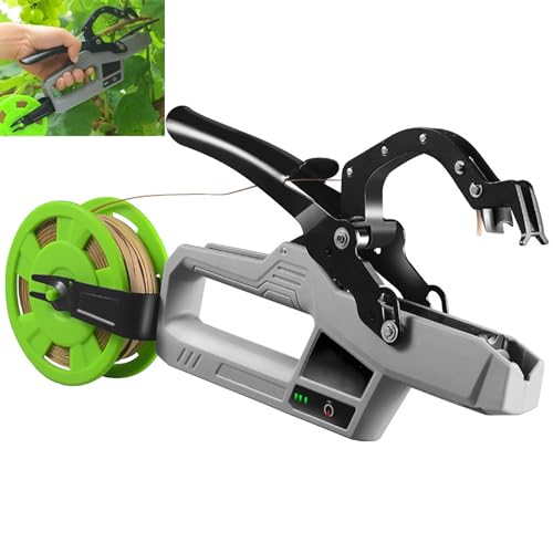 Máquina para Atar Plantas, Herramienta para Atar Vides, Diámetro De Encuadernación De 45 Mm, Atar Nudos Y Ramas Rápidamente, para Jardineros, Agricultores, Uvas Y Tomates