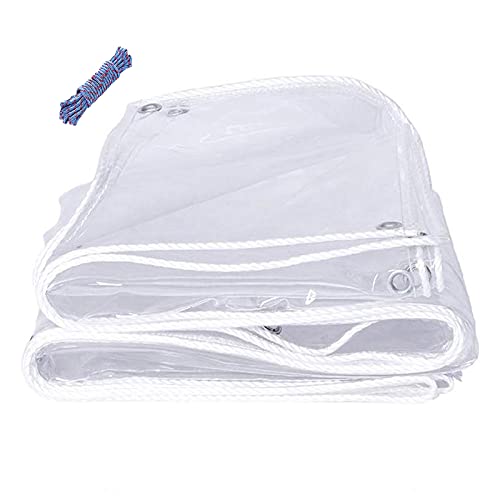 Lona impermeable contra viento y humedad en terrazas cubierta transparente OKUOKA 2
