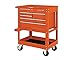 30 in. 5 Drawer Orange Mechanic's Cart