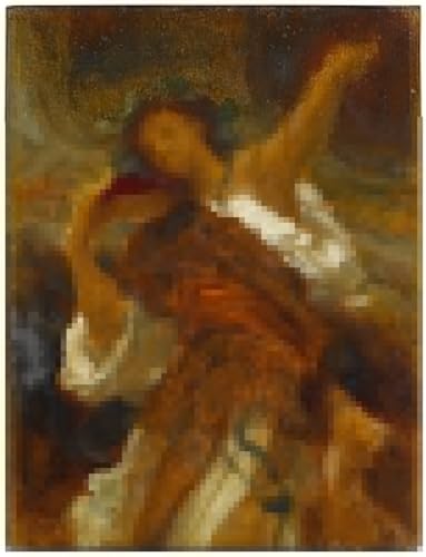 Lienzo Schizzo per la Baccante de Lord Frederick Leighton para inspirar tu sala de estar