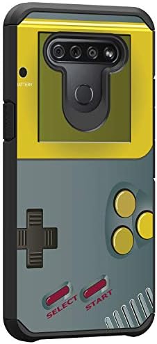 TurtleArmor | Compatible with LG K51 Case | LG Q51 Case | LG Reflect Case | Slim Hybrid Hard Shell TPU Dual Layer Case Cool Designs – Gray Gameboy TurtleArmor | Compatible with LG K51 Case | LG Q51 Case | LG Reflect Case | Slim Hybrid Hard Shell TPU Dual Layer Case Cool Designs – Gray Gameboy