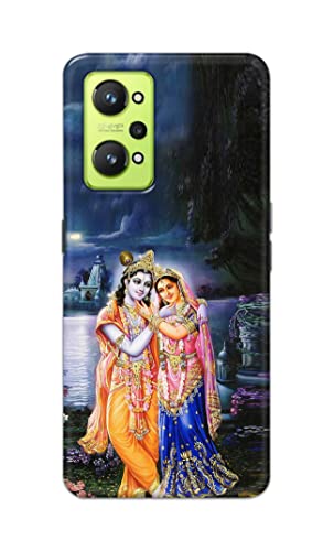 Image of Printed Hard Back Cover Case for Realme GT Neo 2 Back Cover (Radha Krishna) -1803