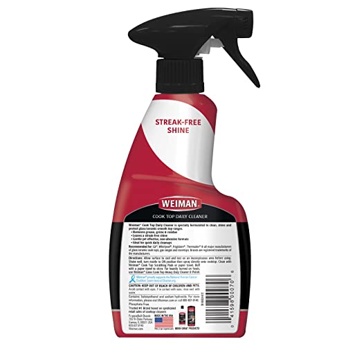 Weiman 70PK2 Cooktop Daily Cleaner & Polish For Ceramic; Glass thumb #1