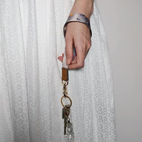 Wallet Lanyard For Id Badges,Lanyards For Id Badges For Women, Fashion Badge Holder With Zipper（Purple Gray） #TOP4