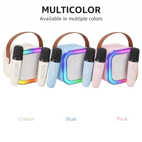 Image of YGM Acoustic Foams Kids Karaoke Mic with Speaker for Singing | Karaoke Machine | Mike for Kids Singing | Birthday Gift Toy for Girls & Boys (2 Mic, 1 Speaker (Any Color))