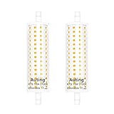 * NIEDRIGER LEISTUNGSVERBRAUCH: AUTING R7S 15W LED-Lampen haben eine Energieeffizienzklasse von A ++, dienen als Ersatz für ersetzte R7S 150W Halogenlampen und sparen 88% Ihrer Stromrechnung.