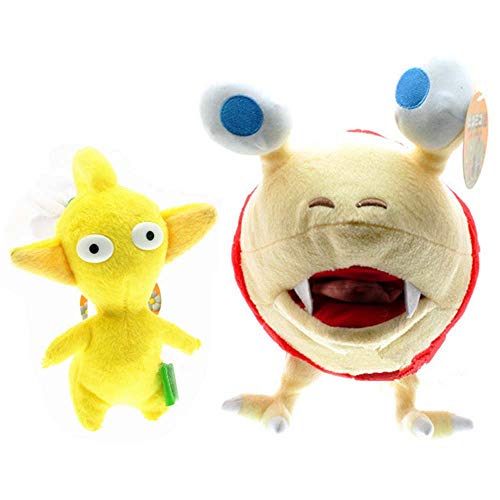 Levin_Art 3 Stück Pikmin Plüsch Spielzeug Plüsch Stoff Spielzeug Puppe Geschenk
