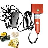 Raschiatore Automatico for Canna Da Zucchero, Pelapatate Elettrico for Canna Da Zucchero, Pelapatate for Cocco Da 120 W Con Copertura Protettiva, Peeling Rapido Ad Alta Efficienza, for Zucca
