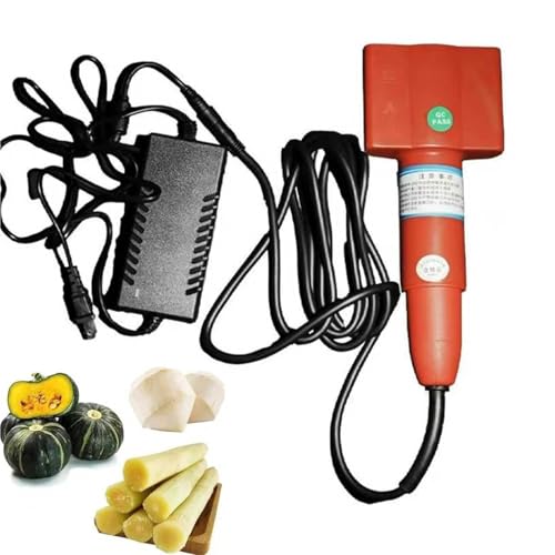 Máquina automática de raspado de caña de azúcar, pelador eléctrico para coco, calabaza, taro y piña, herramienta de pelado de alta eficiencia de 120 W