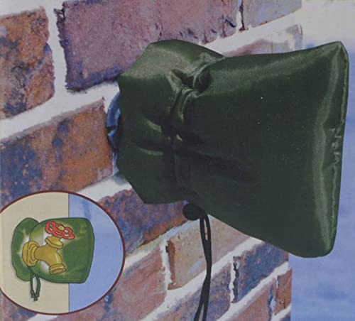 ABIsedrin Aolun Outside Tap Cover Frost Jacket Insulated Protector, Dark Green, 15x16cm