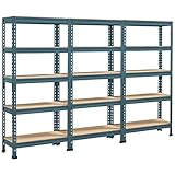 balton biii Vielseitige Verwendungen: geeignet für Keller, Lagerräume, Werkstätten, Shop, Zuhause, Schlafzimmer, Wohnzimmer, Küche usw. als Werkzeugregal, Vorratsregal, Bücherregal, Putzmittelregal usw.