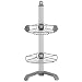 simplehuman Corner Shower Caddy, Rust-Proof Stainless Steel and Anodized Aluminum