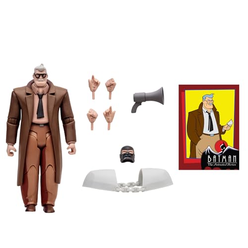 DC Direct - Batman: The Animated Series Commissioner Gordon 6in Action Figure - Build-A Wave 2