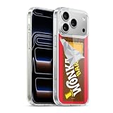 Head Case Designs Officially Licensed Willy Wonka and the Chocolate Factory Candy Bar Graphics Gel Case [Military Grade Protection] Compatible with Apple iPhone 17 Pro Max and Compatible with MagSafe