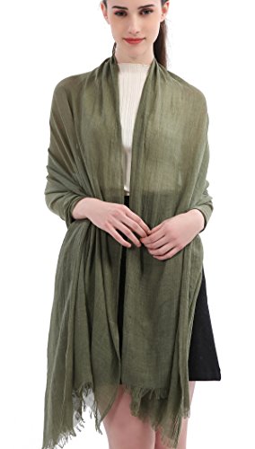 kolumb Premium Women Extreme Soft Scarf Wrap Shawl For Any Season, Super Size, Rich Color Choice - Thumbnail 2