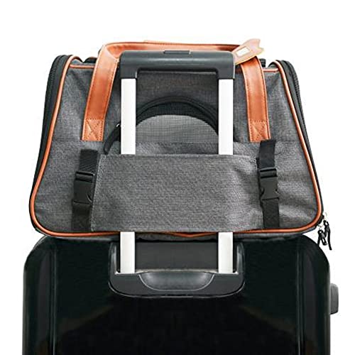 Bolsa Transporte Pet Luxo Grande Cães Gatos Carro Avião