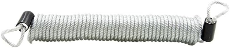 Bike Locks Heavy Duty/Bicycle Chain/Cycling Lock,Codes for Bike Cycle, Moto, Door, Gate Fence(2.5M - Silver)