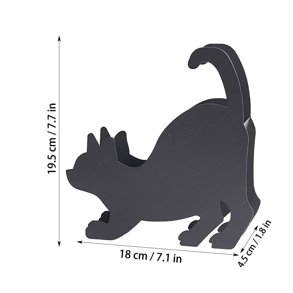 Supporto per Bobina di Zanzara, Innovativo Bruciatore di Incenso, Porta Spirali Antizanzare in Ferro, Forma di Gatto Decorazione per Scrivania, per Casa, Soggiorno, Patio, Esterno
