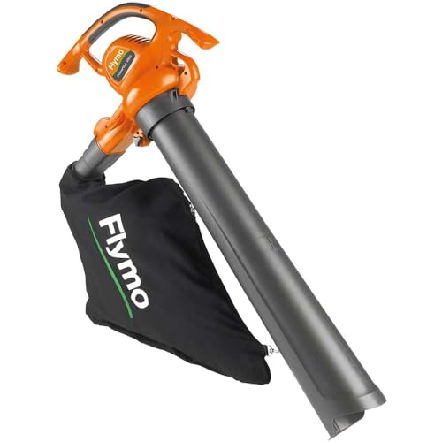 Flymo PowerVac 3000 Electric Garden Blower & Vacuum | 3-in-1 Powerful...