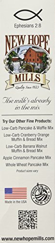 New Hope Mills Low Carbohydrate Bread & Muffin Mix, Blueberry,8 Ounce