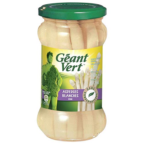 GÉANT VERT ASPERGES BLANCHES 212 ML, GEANT VERT, LOT DE 4