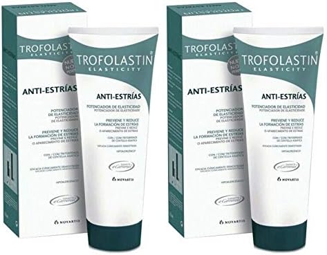 2 Tubes TROFOLASTIN Anti-Stretch marks 250ml 8.45 floz. 500ml Total Skin Treatment