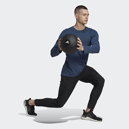 Miniatura 5 de adidas Camiseta deportiva de manga larga Aeroready Designed 2 Move Feelready para hombre