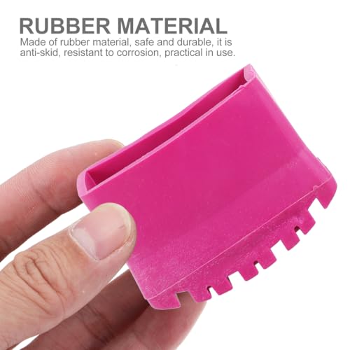 Cabilock Ersatzfüße für Leitern, 4 Stücke Fußkappen Antirutsch Schutzkappen Ersatz für Klappleiter Heimarbeiter Baustelle Teleskopleitern Technische Leitern