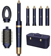 Hair Dryer Brush, Chignon 6 in 1 One Step Professional Hot Air Brush and Volumizer Set for Fast D...
