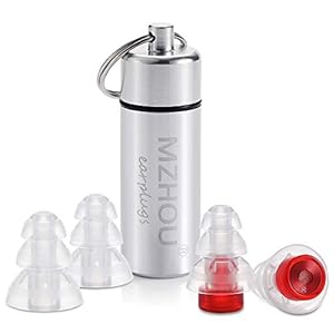 MZHOU oordopjes met high-fidelity oordopjes voor geluidsreductie