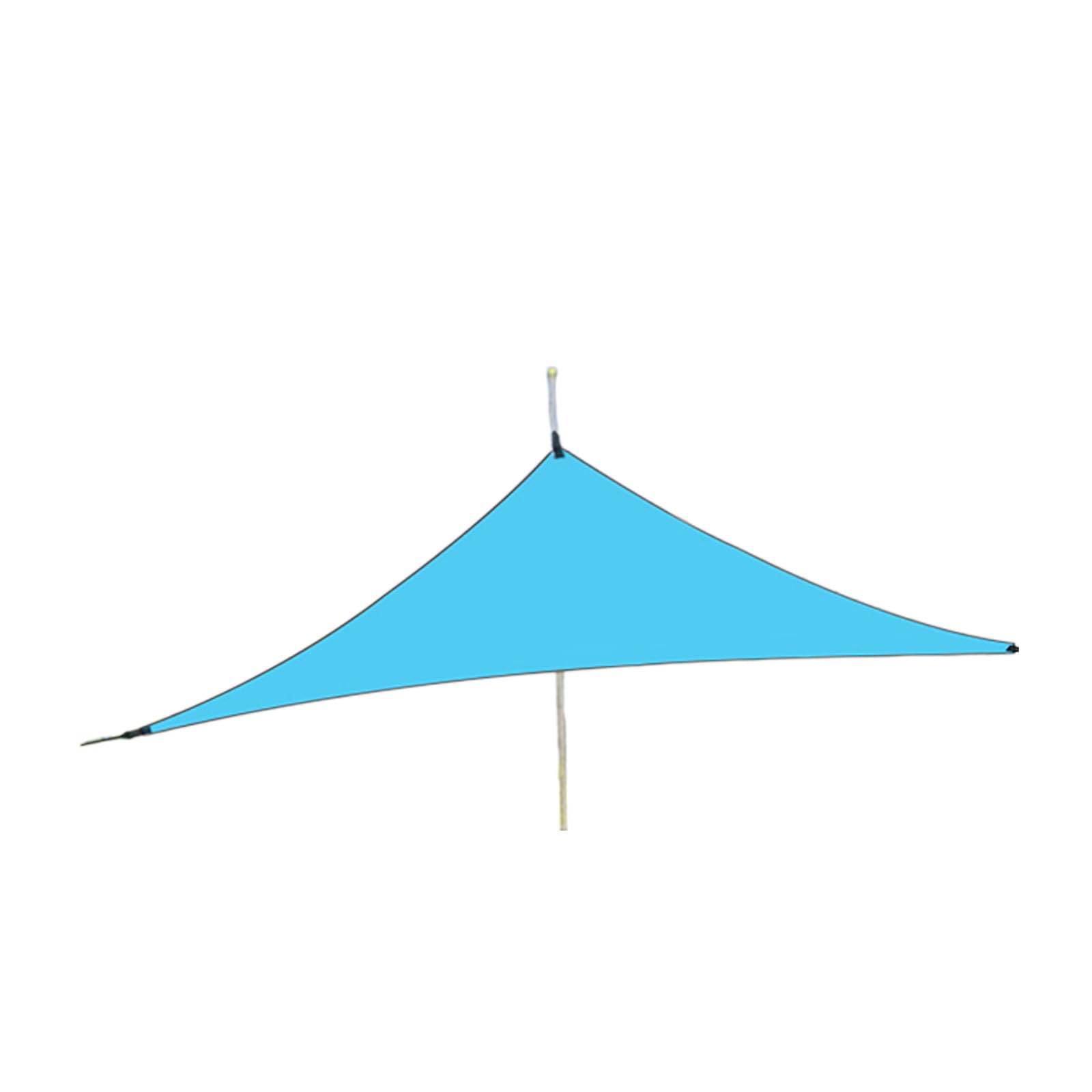 3mx3m Waterproof Tarp with Attachment Clips Perfect for Patio Shelter Quick Setup Awning