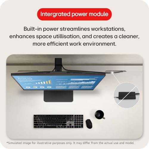 Image of LG Electronic Monitor 24BA850, 24 inch, FHD 1080p, 100Hz, 5ms Response Time, IPS Panel, HDMI, DisplayPort, USB-C (Black)