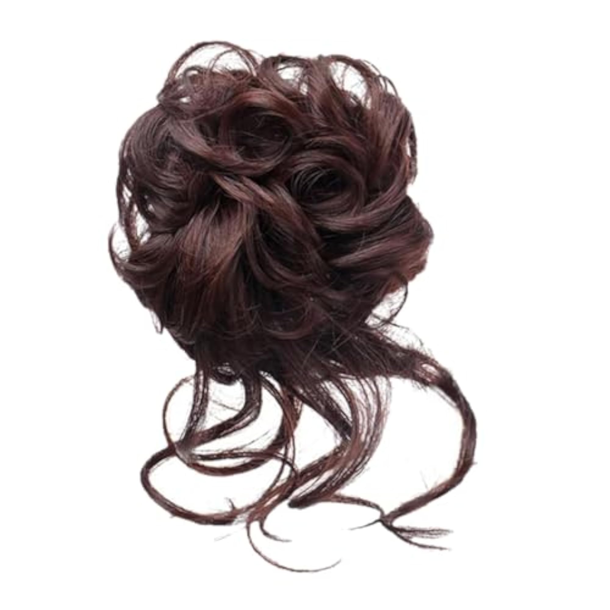 Elastic Tousled Bun Scrunchies for Women & Girls
