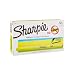 Sharpie Accent Pocket-Style Highlighters, Fluorescent Yellow , Chisel Tip, Dozen - 27025