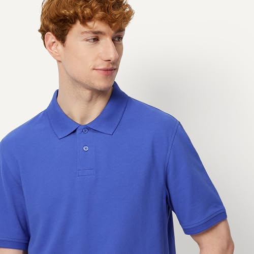 Image of Amazon Essentials Men's Regular-Fit Short Sleeve Cotton Pique Polo Shirt (Available in Big & Tall)