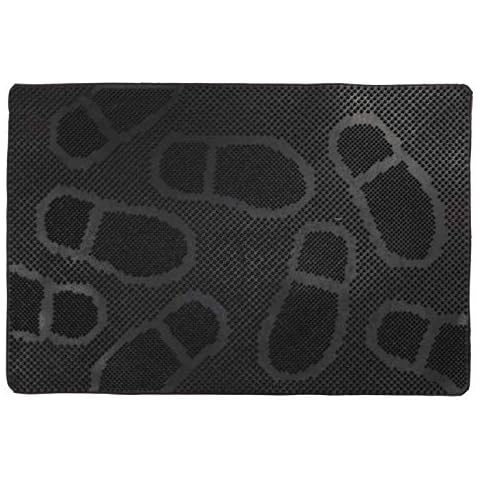 Casatessile Rectangular Doormat 40X60 cm. Rubber SHOE Cover