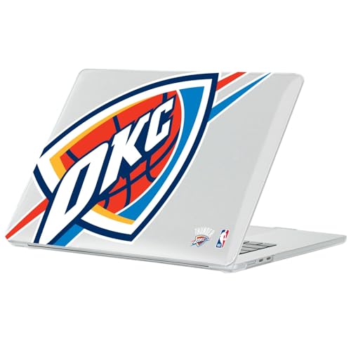 Coque MacBook Air 13.6 officielle NBA Oklahoma City Thunder design transparent armure pour A2681