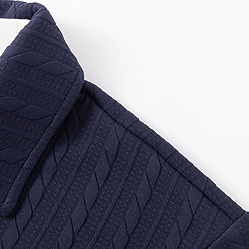 Polo col mao homme vert à quart de zip chic et décontracté