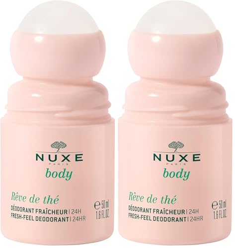 Nuxe Desodorante Frescor 24h 50 Ml De Crema, Vanilla (Paquete de 2)
