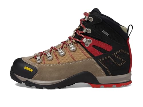 Image of ASOLO Men's FUGITIVE GTX Hiking Boots | Water-Resistant Suede Nylon Upper, Lace Up, Low Ankle, Toe Rubber Cap